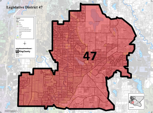 47th District Republicans Map